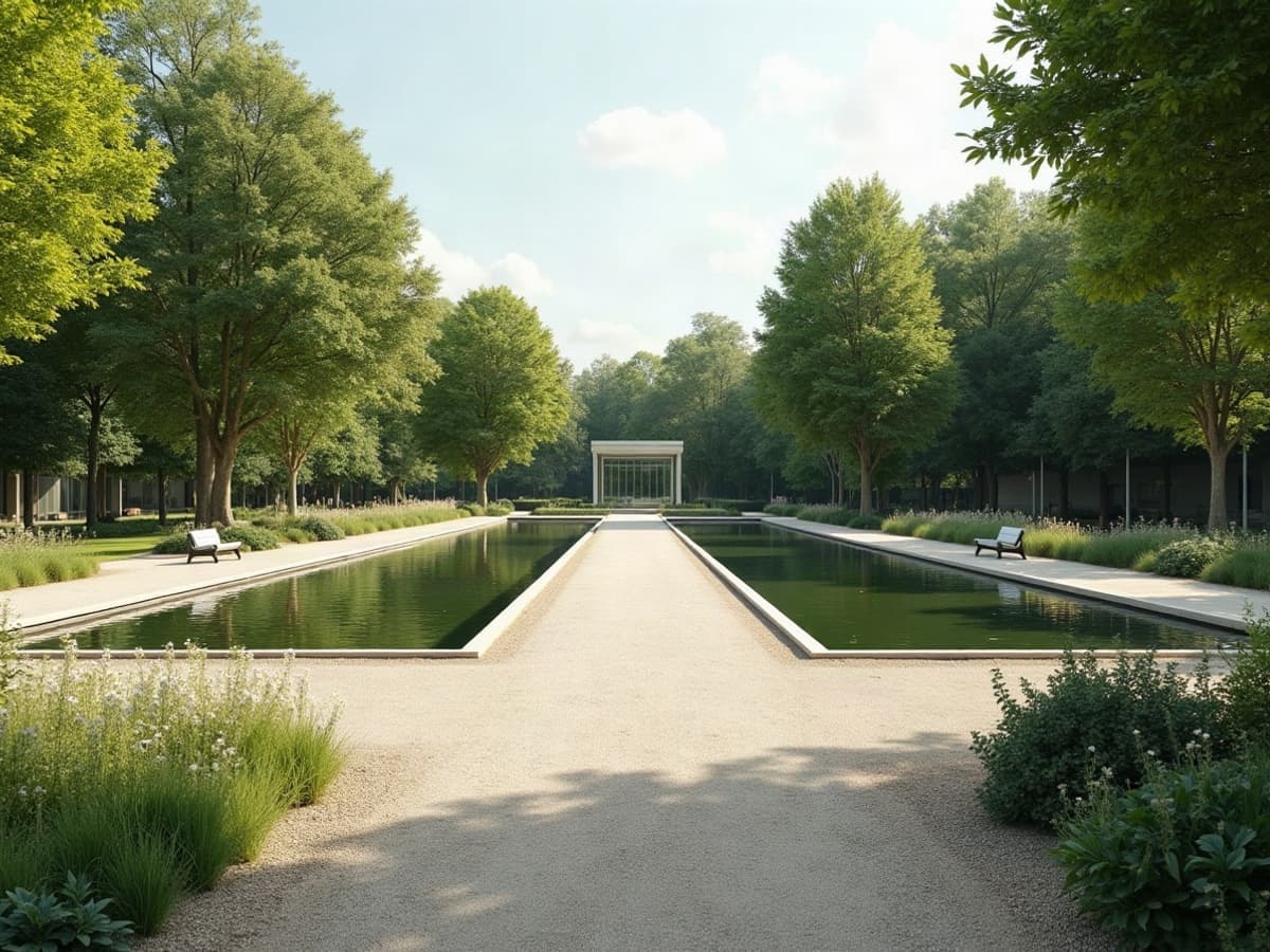 Le parc Pierre-Pitois : étangs de Fouchy bordés d'arbres et allées de promenade, cadre verdoyant et calme à La Chapelle-Saint-Luc