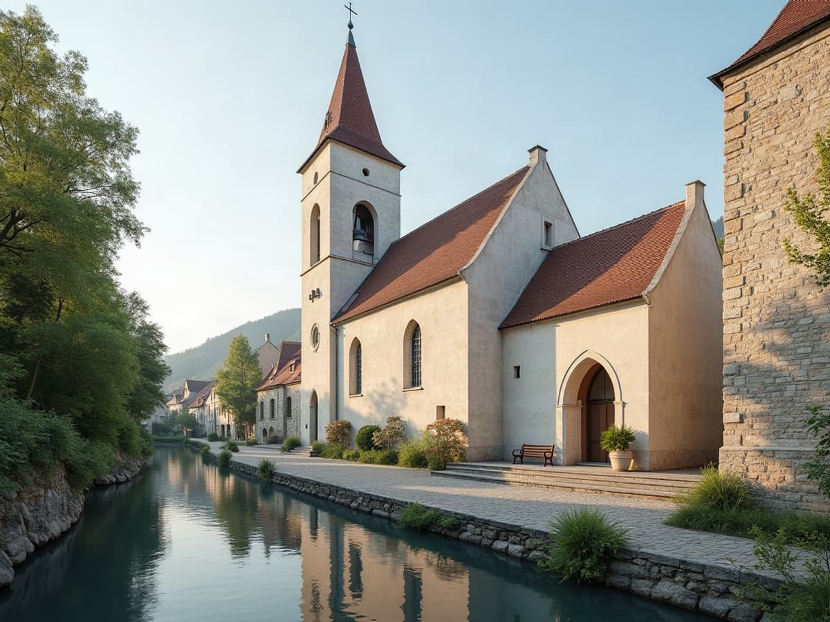 L'église Notre-Dame-de-l'Assomption de Pont-Sainte-Marie, édifice Renaissance en pierre au bord de la Seine